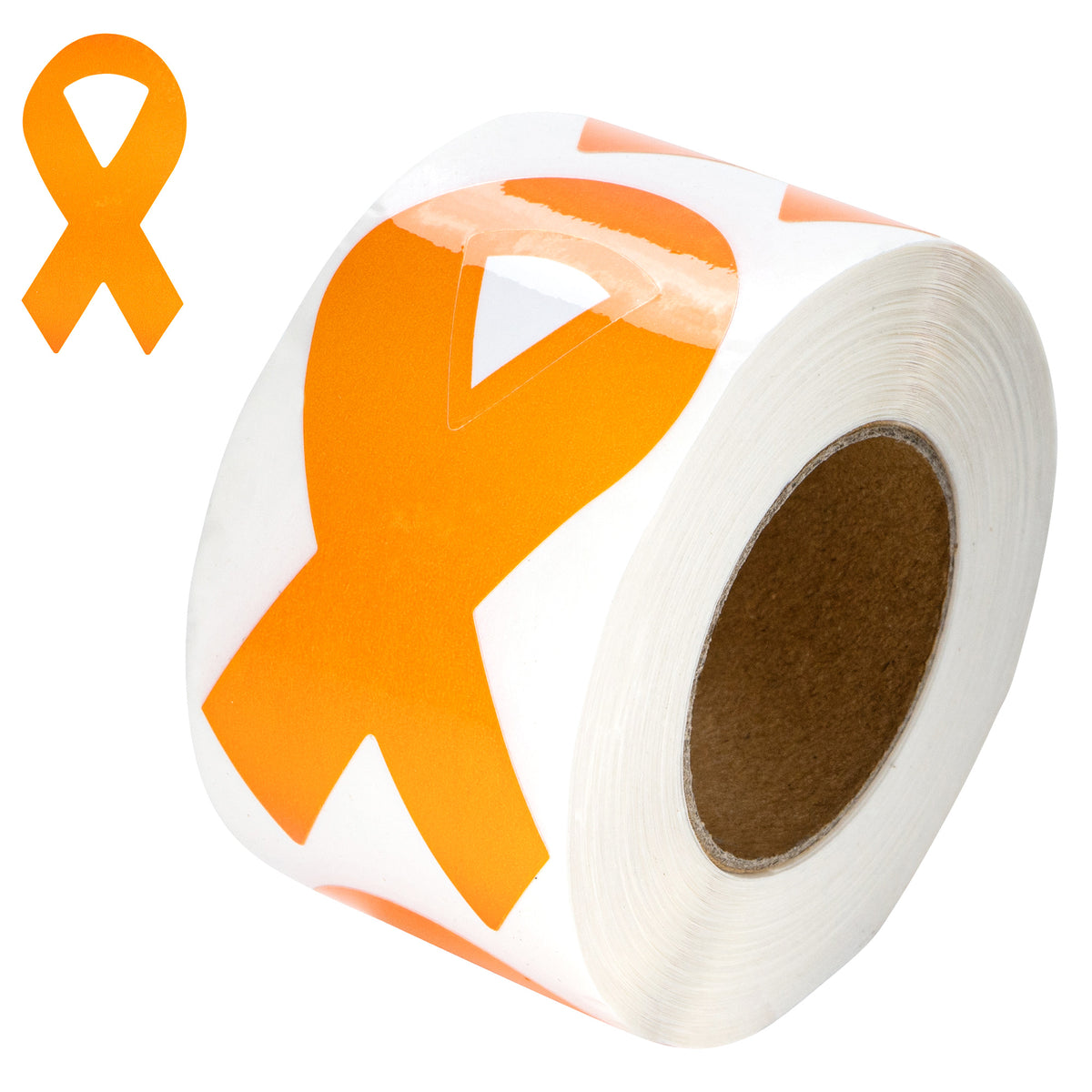 Leukemia Cancer Ribbon, Orange, Printed Vinyl Decal, Sticker, Label for  car, Cell Phone, Window, Computer, Wall, etc. : Sports & Outdoors 