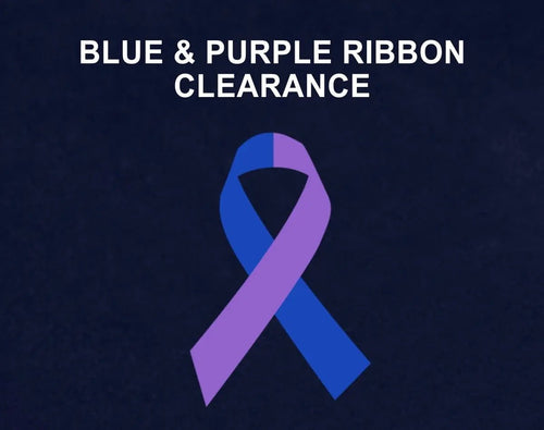 Blue & Purple Ribbon