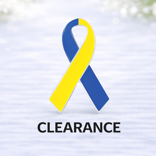 Blue & Yellow Ribbon