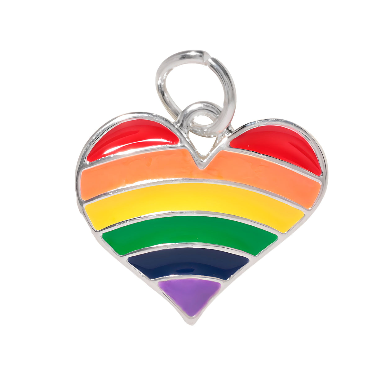 Rainbow LGBTQ Pride Love Wins Charms in Bulk for Jewelry Making