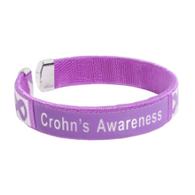 Load image into Gallery viewer, Crohn&#39;s Disease Bracelets for Crohn&#39;s Disease Awareness Month