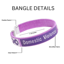 Load image into Gallery viewer, Domestic Violence and Prevention Wristbands for Events