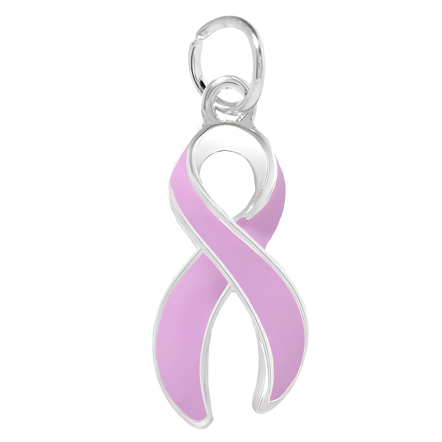 Bulk Lavender Ribbon Charms for Epilepsy Jewelry Making, Epilepsy Charms