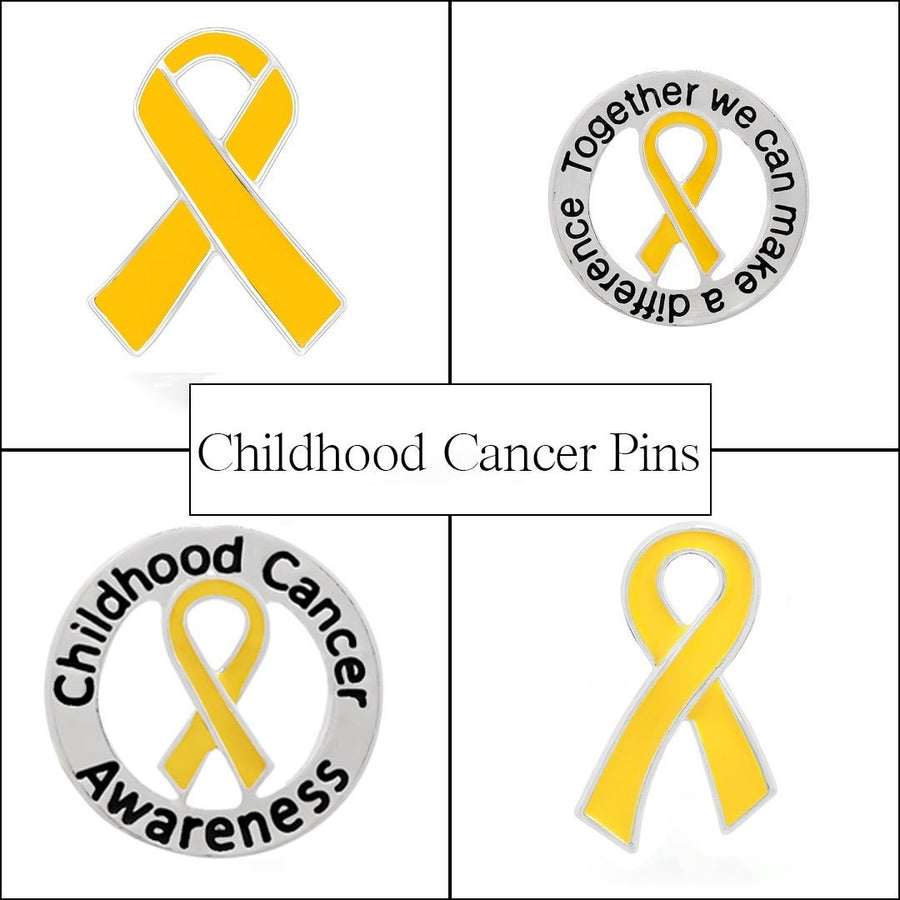 Childhood Cancer Ribbon Pins (Choose Your Pin) - Fundraising For A Cause
