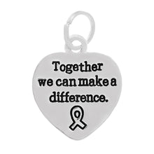 Load image into Gallery viewer, Difference Ribbon Awareness Charms - Fundraising For A Cause