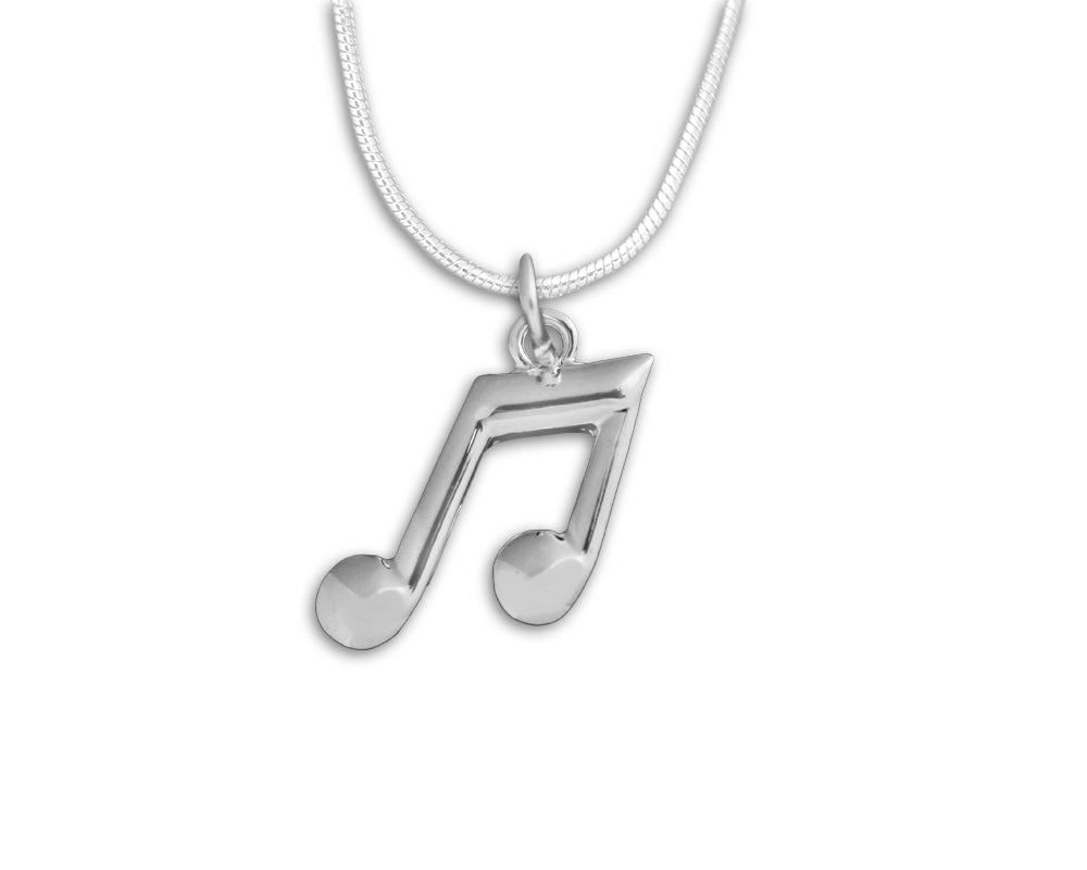 Music Note Charm Necklaces
