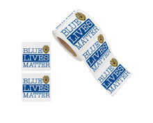 Load image into Gallery viewer, Blue Lives Matter Stickers (250 per Roll) - Fundraising For A Cause