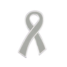 Load image into Gallery viewer, Brain Cancer Awareness Ribbon Pins - Fundraising For A Cause