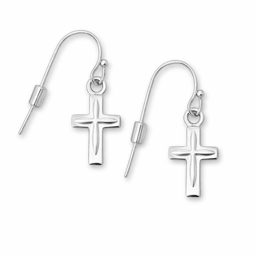 Double Cross Earrings