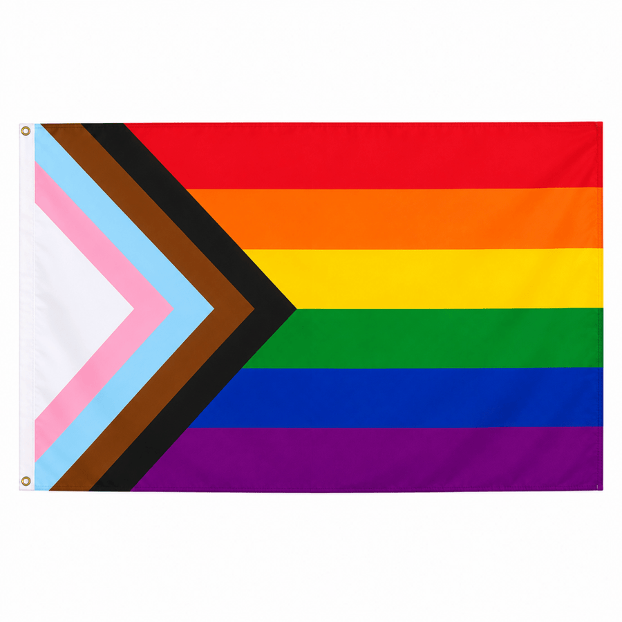 Daniel Quasar 3 Feet by 5 Feet Nylon PRIDE Flag - Fundraising For A Cause