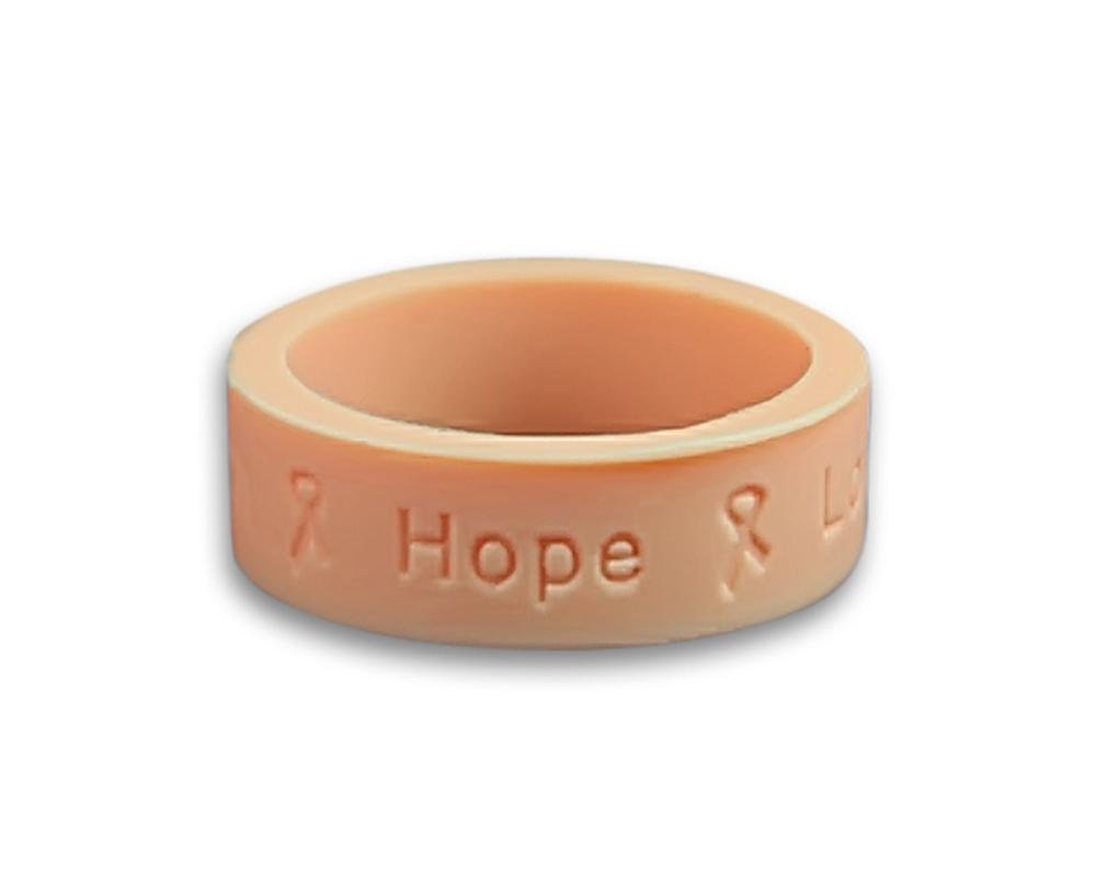 Peach Silicone Rings - Fundraising For A Cause