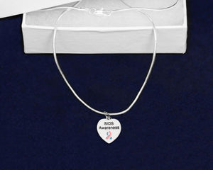 SIDS Awareness Heart Necklaces - Fundraising For A Cause
