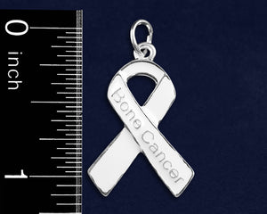 Bone Cancer White Ribbon Necklaces - Fundraising For A Cause