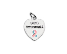 Load image into Gallery viewer, SIDS Awareness Heart Charms - Fundraising For A Cause