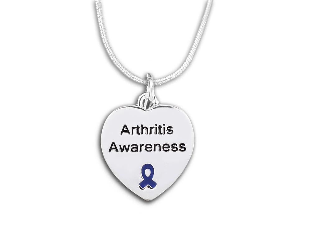 Arthritis Awareness Heart Necklaces  - Fundraising For A Cause