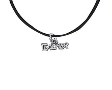 Load image into Gallery viewer, Teacher Appreciation Leather Cord Necklaces Wholesale