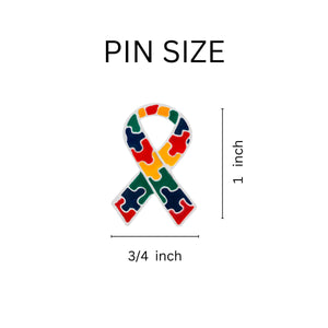 Autism Ribbon Awareness Pins - Fundraising For A Cause