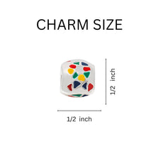 Load image into Gallery viewer, Autism Ribbon Barrel Charms - Fundraising For A Cause