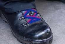 Load image into Gallery viewer, Bisexual Striped Shoe Laces - Fundraising For A Cause