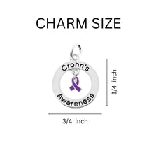 Load image into Gallery viewer, Crohn&#39;s Disease Awareness Hanging Charms - Fundraising For A Cause