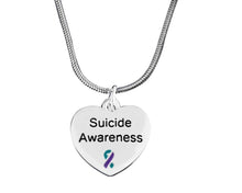 Load image into Gallery viewer, Heart Suicide Awareness Necklaces - Fundraising For A Cause