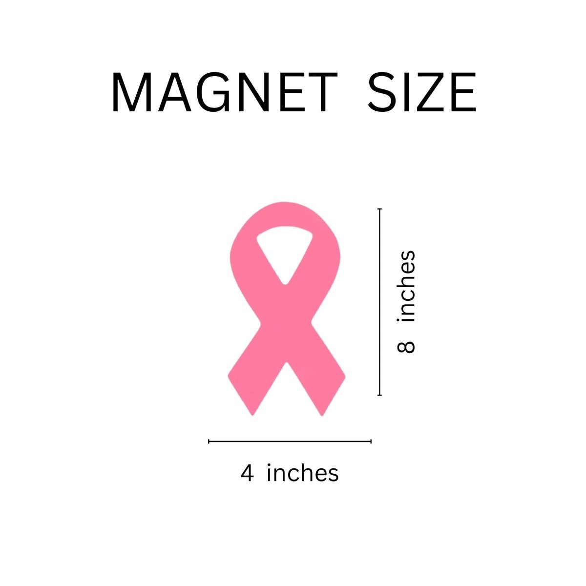 Breast Cancer Awareness Find the Cure Magnetic Ribbon Pink Ribbon Car  Magnet 8