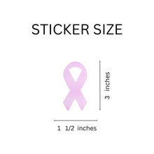 Load image into Gallery viewer, Large Lavender Ribbon Stickers (250 per Roll) - Fundraising For A Cause