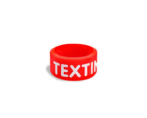 Large Texting Kills Silicone Rings - Fundraising For A Cause