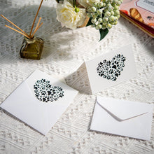 Load image into Gallery viewer, Paw Print Heart Note Cards - Fundraising For A Cause