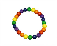 Load image into Gallery viewer, Rainbow Colored Beaded Bracelets - Fundraising For A Cause
