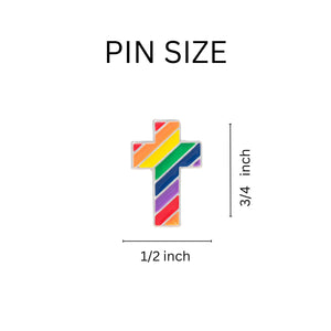 Rainbow Cross Pins - Fundraising For A Cause