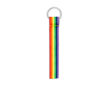 Load image into Gallery viewer, Rainbow Gay Pride Flag Lanyard Style Keychains - Fundraising For A Cause