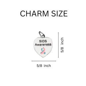 SIDS Awareness Heart Hanging Charms - Fundraising For A Cause