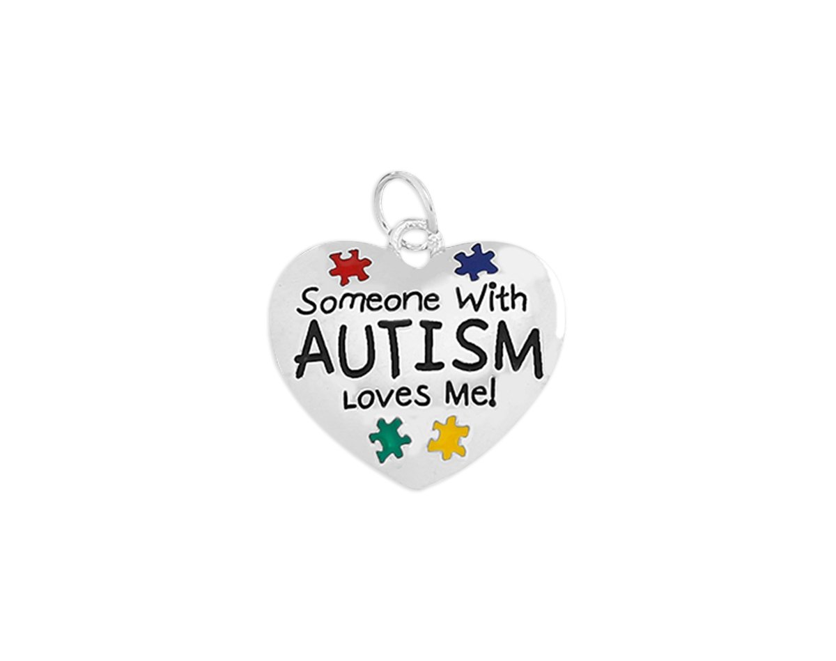 Someone With Autism Loves Me Charms - Fundraising For A Cause