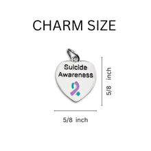 Load image into Gallery viewer, Suicide Awareness Chunky Charm Bracelets - Fundraising For A Cause