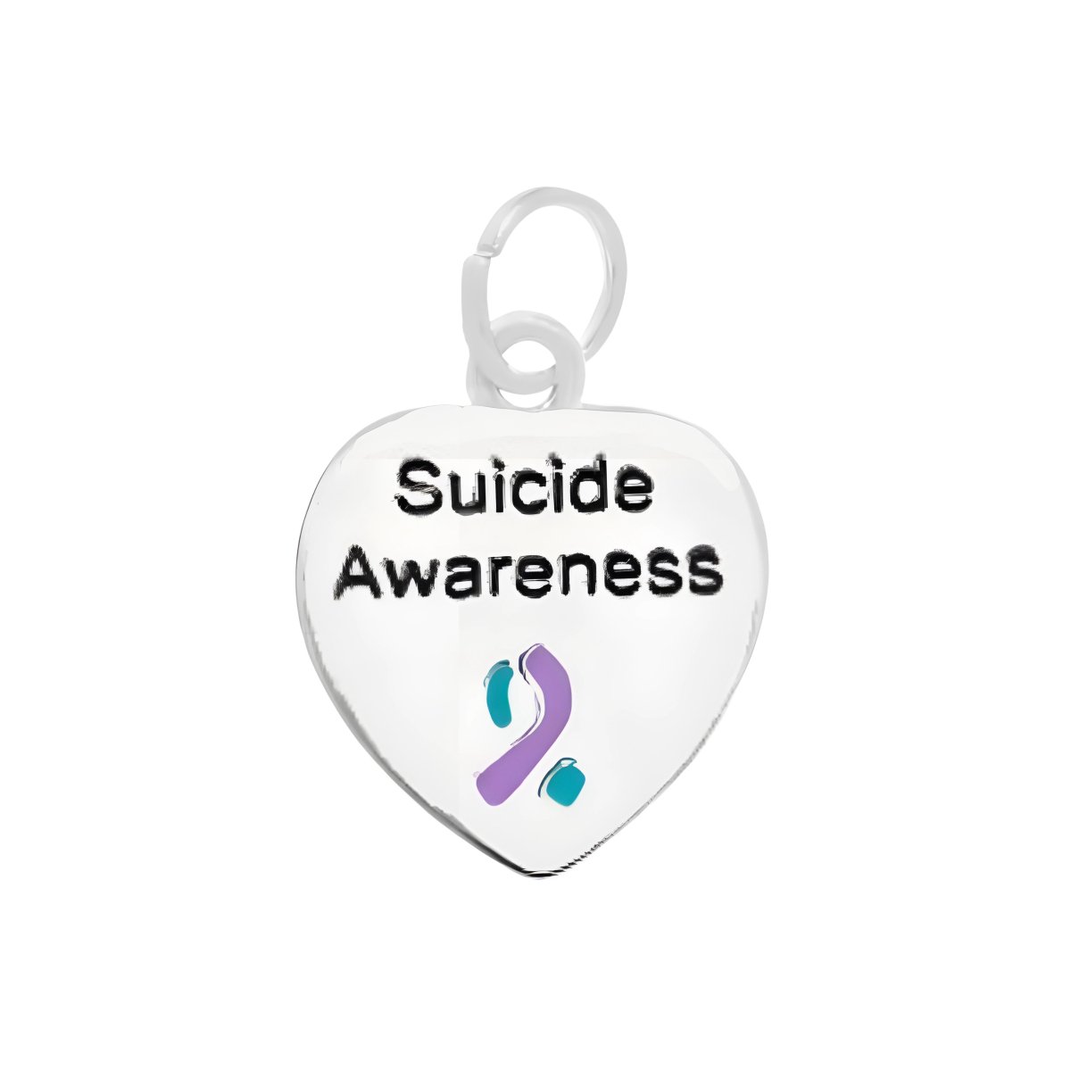 Suicide Awareness Heart Charms - Fundraising For A Cause