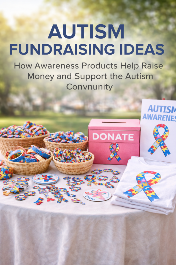 Autism Fundraising Ideas: How Awareness Products Help Raise Money and Support the Autism Community - Fundraising For A Cause