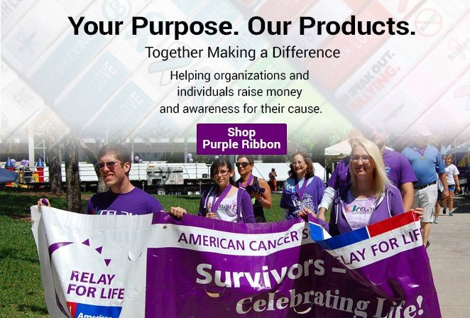 Purple Ribbon Power to Raise Funds for Cancer - Fundraising For A Cause