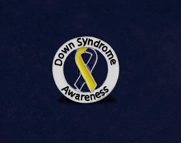 Blue & Yellow Ribbon Awareness Merchandise, Down Syndrome – Fundraising For  A Cause