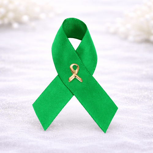Green Ribbon Pins
