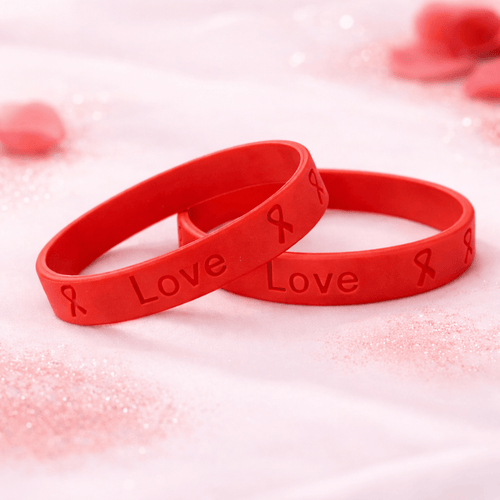 Red Ribbon Bracelets