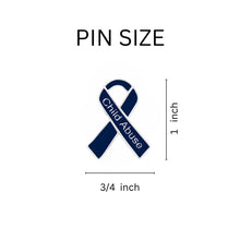 Load image into Gallery viewer, 10 Pack Child Abuse Awareness Ribbon Pins (10 Pins) - Fundraising For A Cause