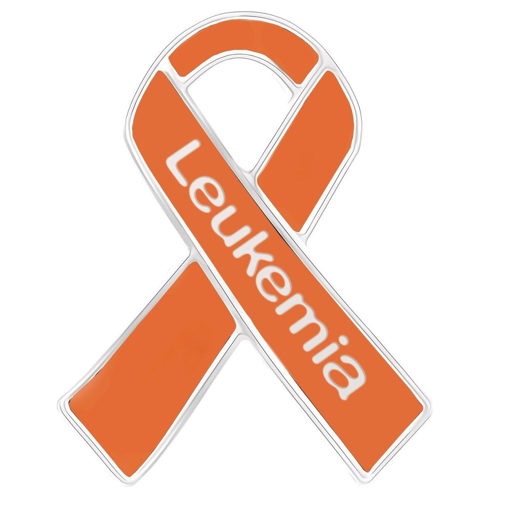 10 Pack Leukemia Awareness Ribbon Pins (10 Pins) - Fundraising For A Cause