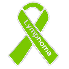 Load image into Gallery viewer, 10 Pack Lymphoma Awareness Ribbon Pins (10 Pins) - Fundraising For A Cause