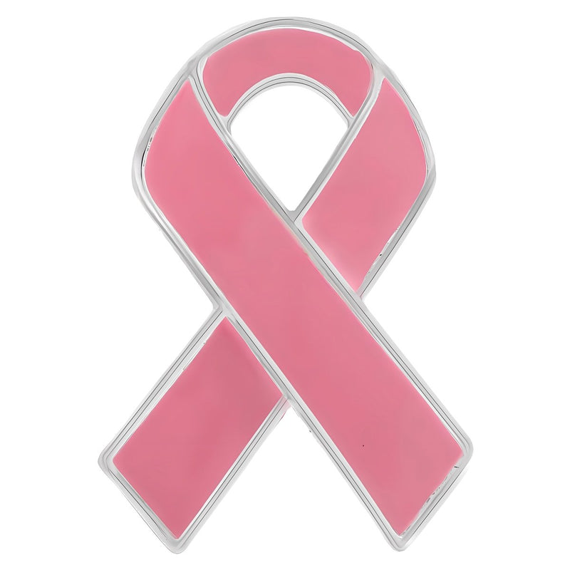 10 Pack Pink Awareness Ribbon Pins (10 Pins) - Fundraising For A Cause