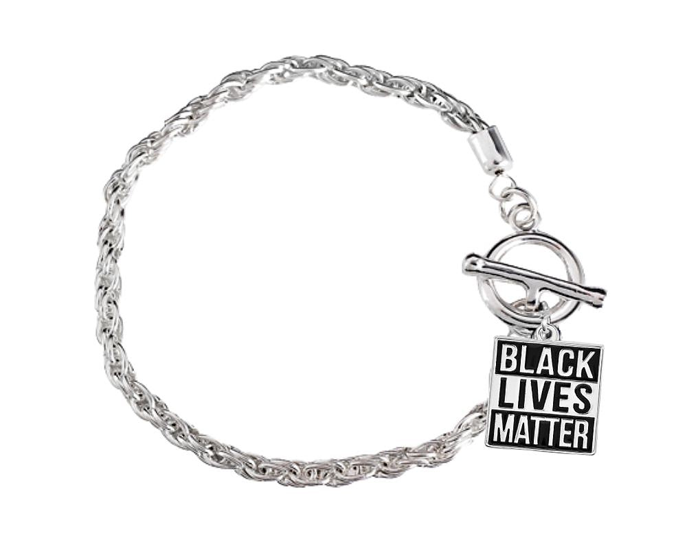 12 Black Lives Matter Charm Rope Bracelets - Fundraising For A Cause