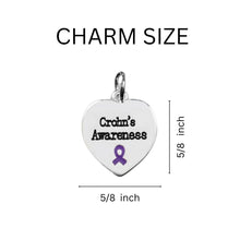 Load image into Gallery viewer, 12 Crohn&#39;s Disease Awareness Partial Beaded Bracelets - Fundraising For A Cause