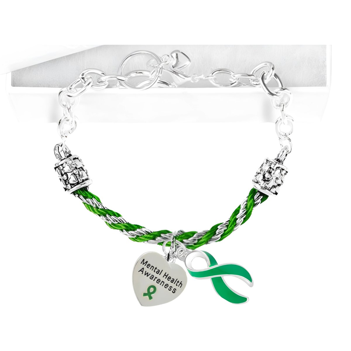 12 Mental Health Awareness Ribbon Bracelet - Fundraising For A Cause