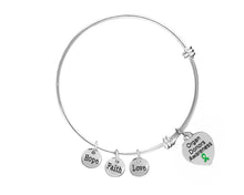 Load image into Gallery viewer, 12 Organ Donors Heart Retractable Charm Bracelets - Fundraising For A Cause