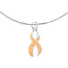 12 Pack Uterine Cancer Ribbon Necklaces (12 Necklaces) - Fundraising For A Cause